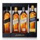 Johnnie Walker Scotch Collection Pack Blue Black Gold Platinum 200ml 40%